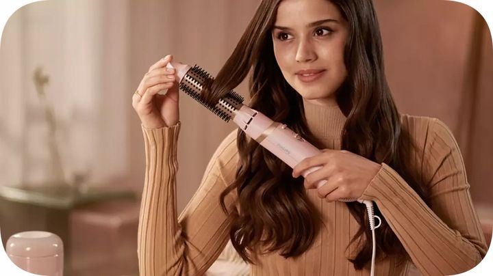 LOKÓWKO SUSZARKA PHILIPS Z JONIZACJĄ DO WŁOSÓW TERMOSZCZOTKA LOKÓWKA 800W zdjęcie 3