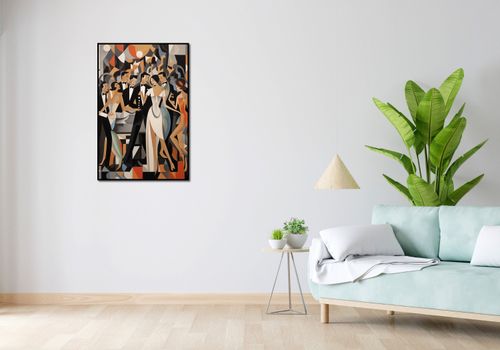 Plakat 61x91,5cm Bal w Art Deco na Arena.pl