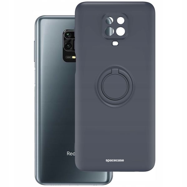 ETUI MATOWE DO REDMI NOTE 9S / 9 PRO SPACECASE SILICONE RING + SZKŁO zdjęcie 6