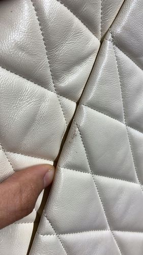 Coach torebka skóra naturalna biały na Arena.pl