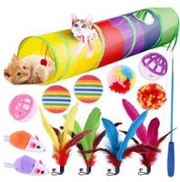 14-częściowa interaktywna zabawka dla kotów