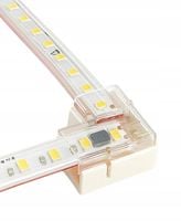 Złączka Kątowa do Taśma Led Cięta co 10cm SMD COB Narożnik Złączka 10mm