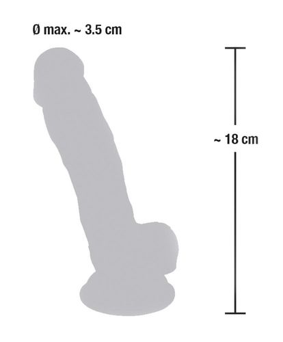 Medical Silicone Dildo 18 cm na Arena.pl