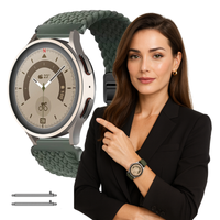 Pasek do Huawei Watch GT4 / GT5 / GT6 41mm opaska zielony uniwersalny 18mm