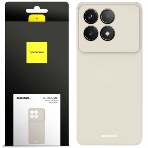 SC Silicone Case Poco F6 Pro bone na Arena.pl