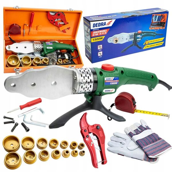 DEDRA ZGRZEWARKA DO RUR DED7514 16-63mm TERMOSTAT zdjęcie 1