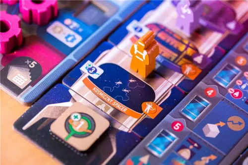 Strategiczna gra planszowa - Galactic Cruise - Luksusowy rejs w kosmosie na Arena.pl