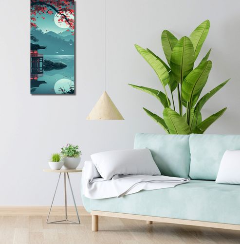 Obraz 30x70cm Japoński Pawilon na Arena.pl