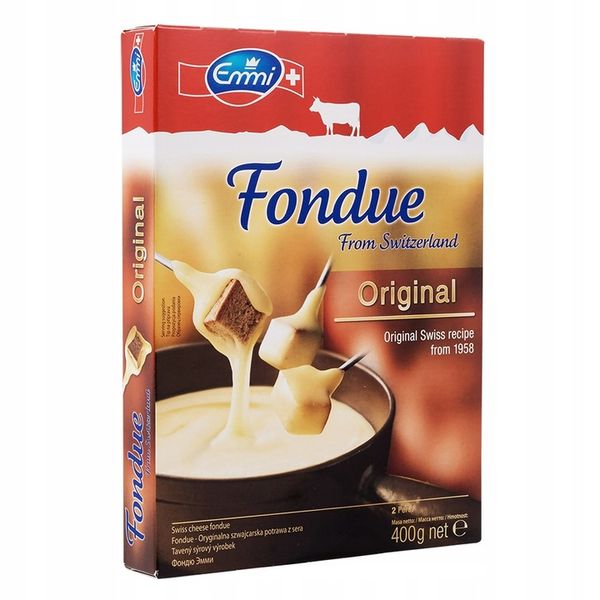 Ser Fondue original 400g - Emmi raclette oryginał zdjęcie 1
