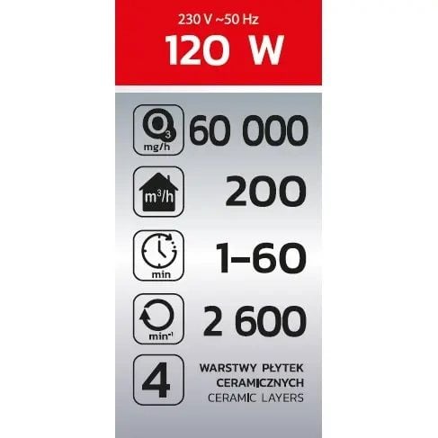 generator ozonu 60g/h - ded6631 na Arena.pl