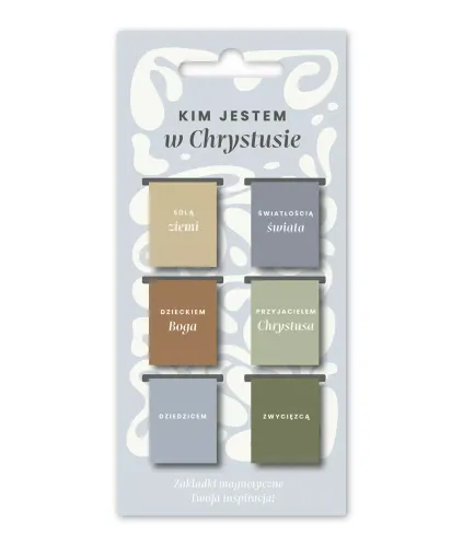 Zakładki Magnetyczne. Kim Jestem W Chrystusie (6 Sztuk) na Arena.pl