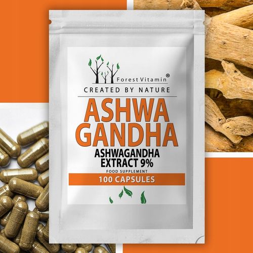 FOREST ASHWAGANDHA EKSTRAKT 700mg 9% NAJMOCNIEJSZA na Arena.pl