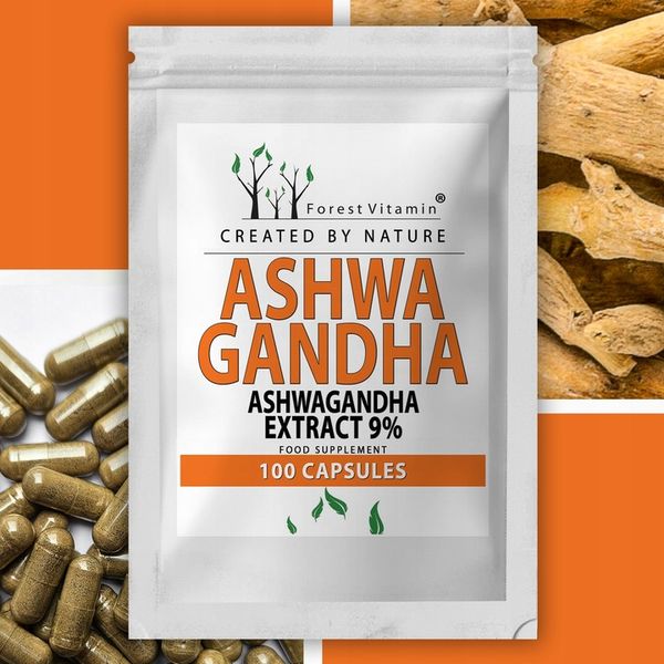 FOREST ASHWAGANDHA EKSTRAKT 700mg 9% NAJMOCNIEJSZA zdjęcie 8