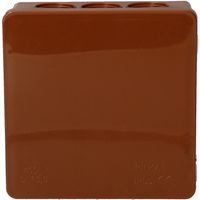 Puszka PF KLIK brązowa n/t 80x80x32 003-02 Viplast