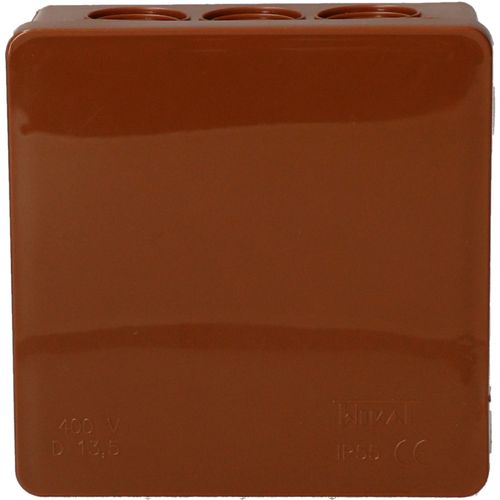 Puszka PF KLIK brązowa n/t 80x80x32 003-02 Viplast na Arena.pl