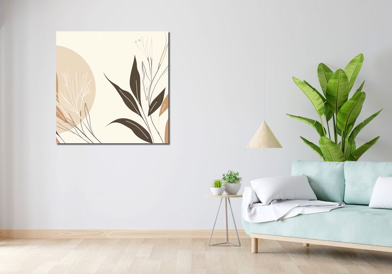 Obraz 90x90cm Splątana Wizja zdjęcie 2