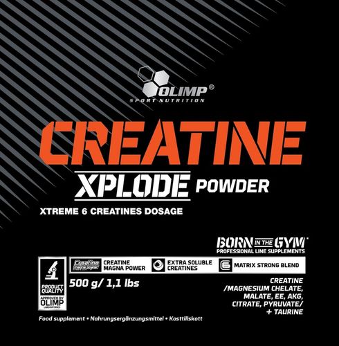 OLIMP CREATINE XPLODE 500g KREATYNA MIX TAURYNA STACK 6 FORM KREATYNY na Arena.pl