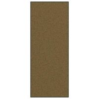 Dywanik wejściowy Brązowy i czarny 120 x 300 cm Poliamid i PVC