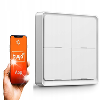Pilot przycisk ZigBee TUYA SC04 Smart 4 kanały 12 scen