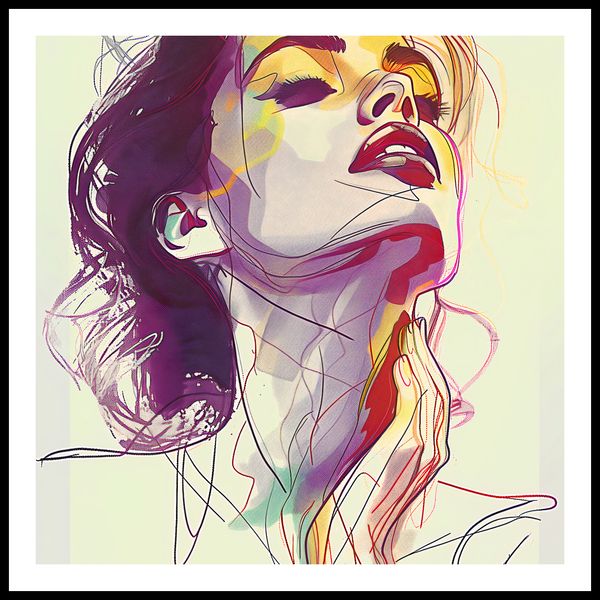 Plakat 60x60cm Płynność zdjęcie 3