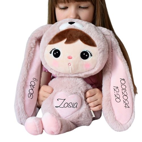 Przytulanka Lalka Metoo Króliczek z imieniem na Arena.pl
