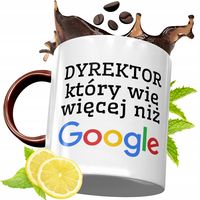 Kubek Bordowy Dla Dyrektora Na Urodziny Prezent Z Nadrukiem Ze Zdjęciem