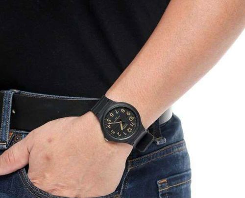 ZEGAREK MĘSKI CASIO MW-240-1B2 (zd166h) - KLASYKA + BOX na Arena.pl