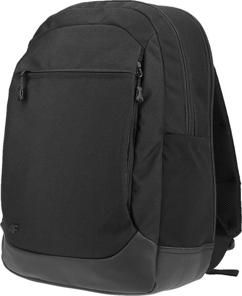 Plecak Miejski 4Fwss24Abacu274 - Czarny zdjęcie 1