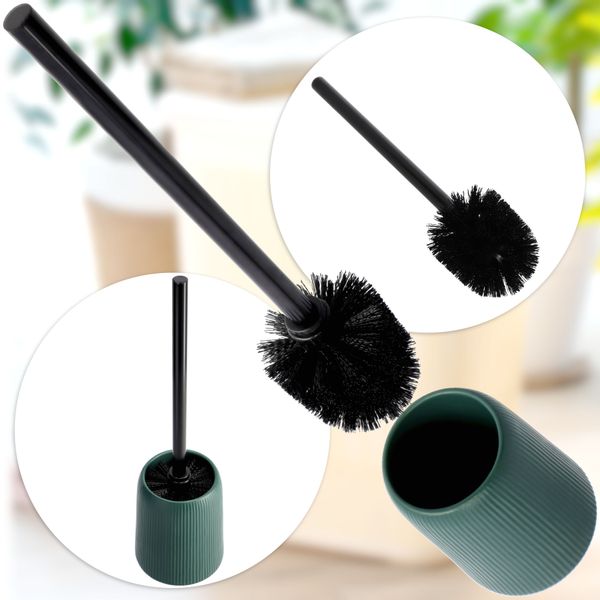 SZCZOTKA TOALETOWA WC Z POJEMNIKIEM KOLORY STOJĄCA zdjęcie 4