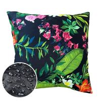 Poduszka 40x40 Ogrodowa WZÓR KWIATY Wodoodporna Balkon Taras