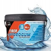 Folia w płynie ZEWNĄTRZ WODOODPORNA GUMA taras balkon Z WŁÓKNAMI 12kg