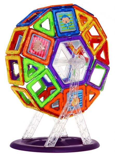 Magiczne Klocki Magnetyczne 112 Elementów zdjęcie 2