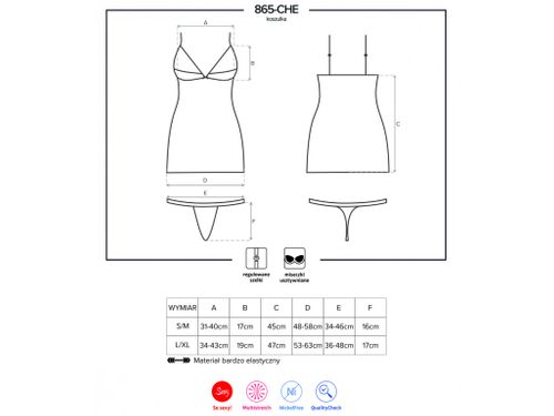 Czarna koszulka Obsessive prześwitująca  S/M na Arena.pl