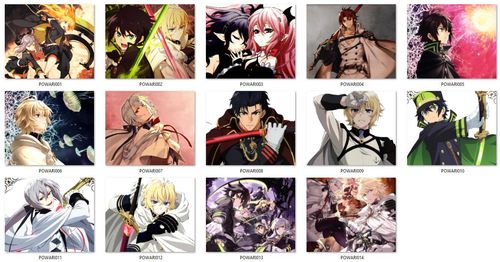 Podkładka Owari no Seraph - RÓŻNE ROZMIARY na Arena.pl