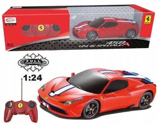 Ferrari 458 1:24 Rastar 71900 samochód sterowany na Arena.pl