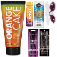 Soleo Orange Cake Mocny Przyspieszacz + Gratisy