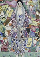 Plakat 70x100cm Portrait of Friederike Maria Beer, Klimt Vintage