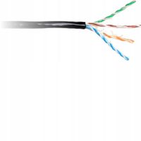 KABEL GETFORT CAT.6 U/UTP UV ŻELOWANY SKRĘTKA 305M