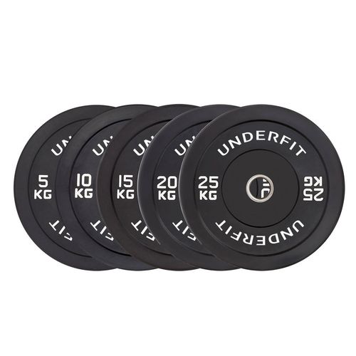 Obciążenie olimpijskie bumper Black UNDERFIT 20 kg na Arena.pl