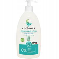 ECOLUNES HIPOALERGICZNY PŁYN DO MYCIA NACZYŃ BEZZAPACHOWY 500 ML