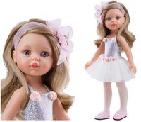 Hiszpańska lalka dziewczynka Carla Balerina 32cm