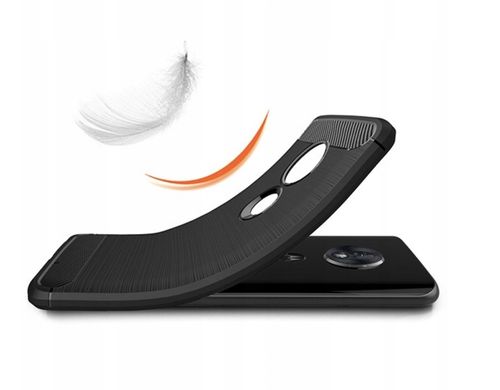 Spacecase Carbon Moto G7 Power Czarny na Arena.pl