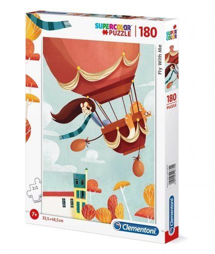 Clementoni Puzzle 180 elementów Fly With Me na Arena.pl