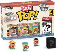 funko bitty pop! retro toys mr. mrs. potato play-doh 2cm 4pak