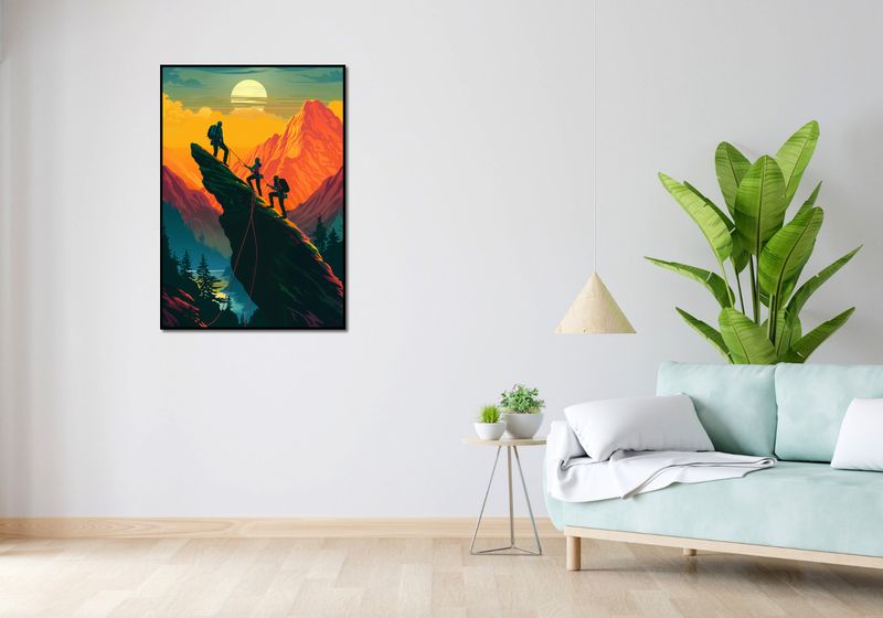 Plakat 70x100cm U Szczytu zdjęcie 4