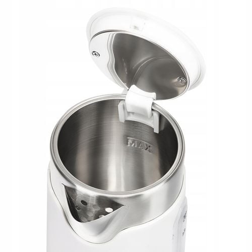 CZAJNIK ELEKTRYCZNY BEZPRZEWODOWY 0,8L BIAŁY MAŁY TURYSTYCZNY 1000 W na Arena.pl