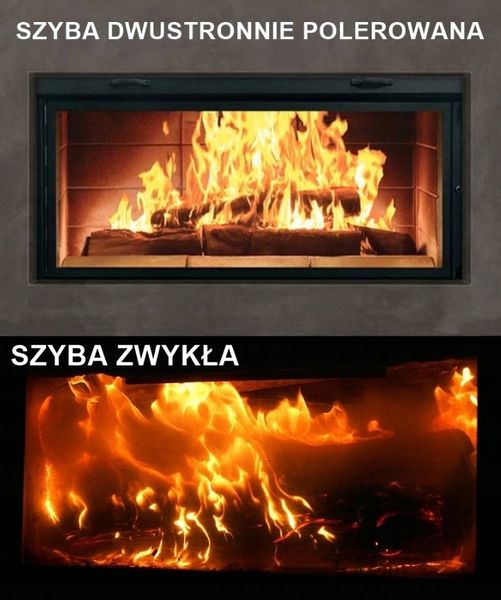 Szyba czyszcząca się do Kominka, pieca na wymiar zdjęcie 9