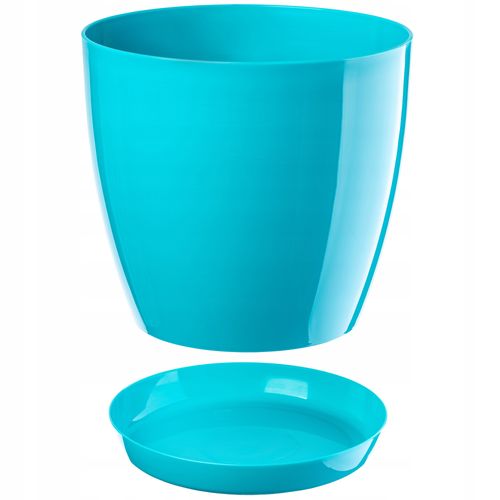 DONICZKA OSŁONKA Z PODSTAWKĄ DONICA 14cm KOLORY na Arena.pl