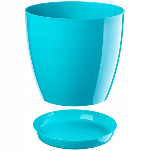 DONICZKA OSŁONKA Z PODSTAWKĄ DONICA 14cm KOLORY zdjęcie 4