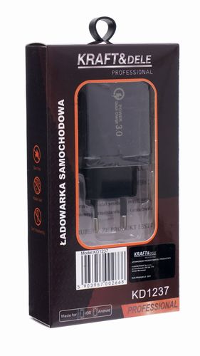 Ładowarka sieciowa QUICK CHARGE 3.0 KD1237 na Arena.pl